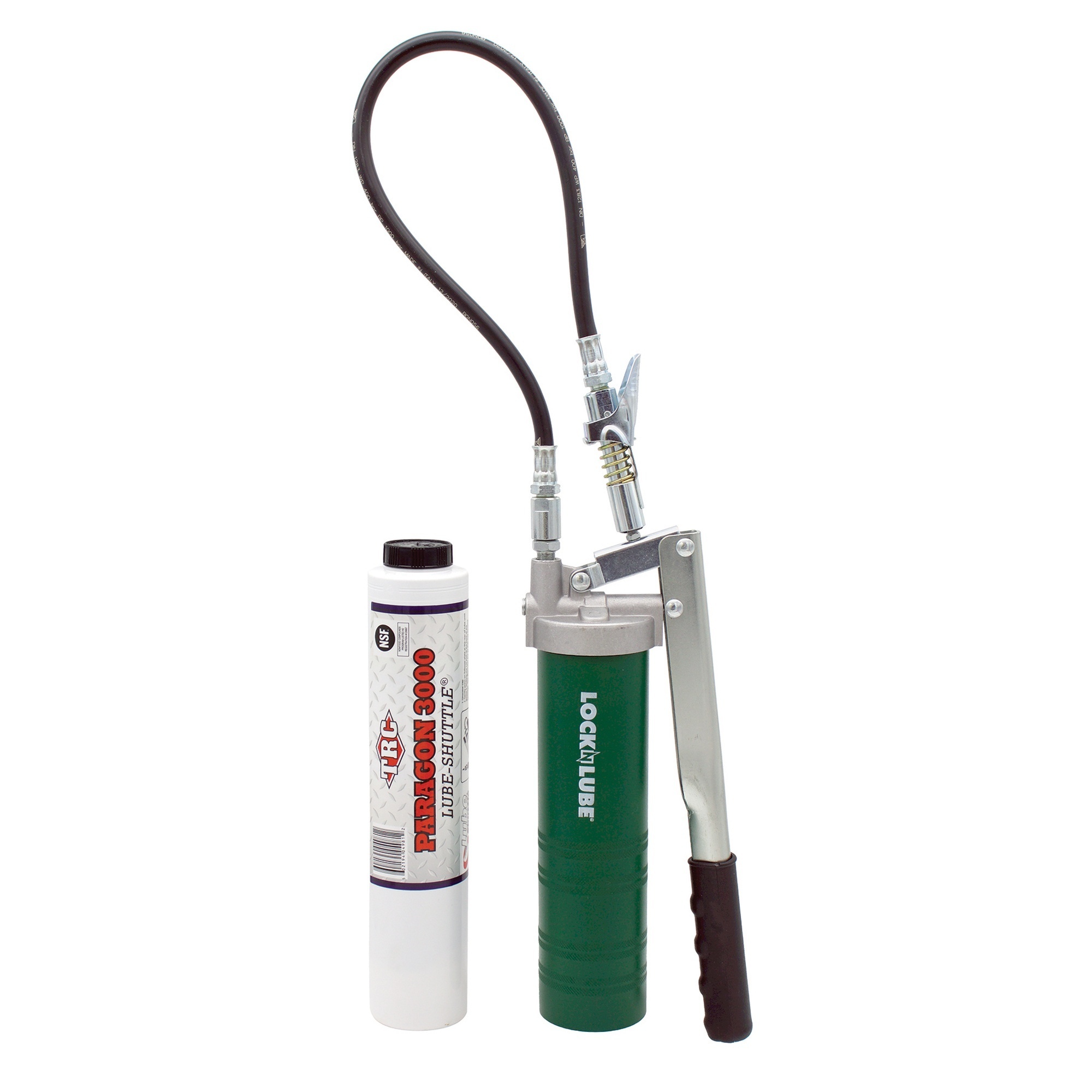 LockNLube Spin-On Lever Grease Gun - Model LNL155